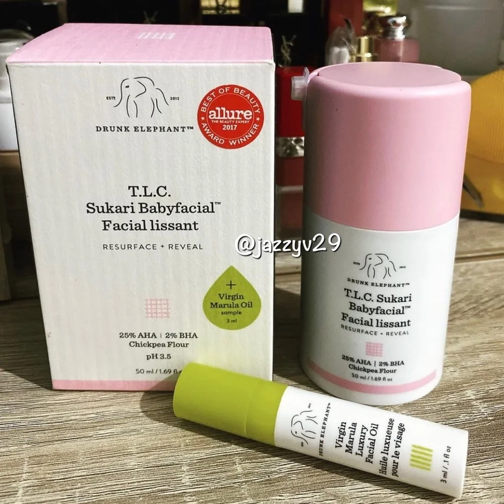 🐘Drunk Elephant T.L.C. Sukari Babyfacial🐘